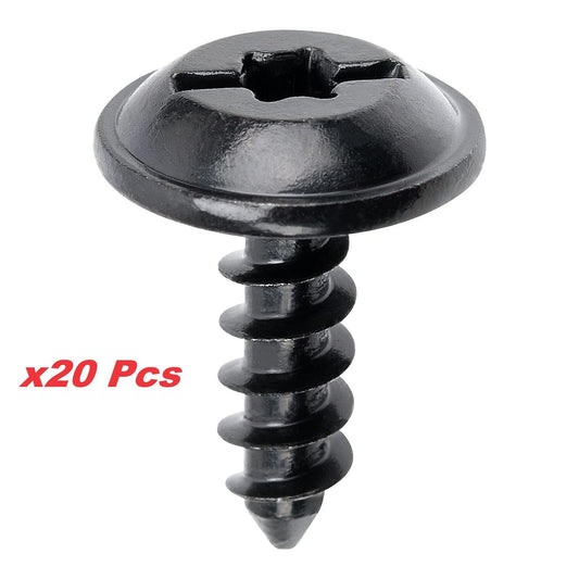 SKODA Slot Head Metal Torx Screw WHT003594 20 Pcs Trim fixing Clip0
