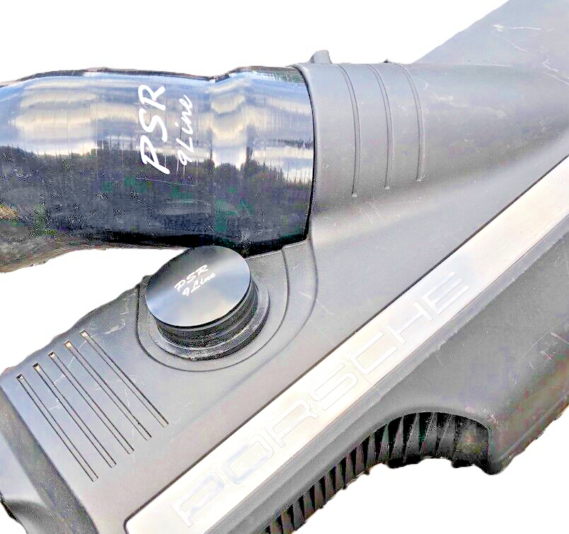 Porsche 997 Resonator Air Box Upgrade with Black Induction Pipe Kit5