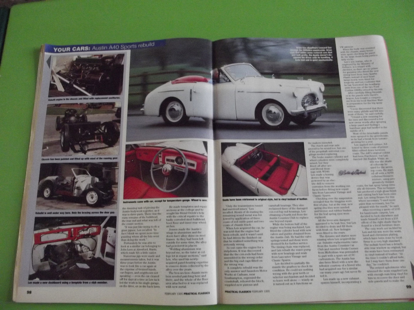PRACTICAL CLASSICS AND RESTORERS FEBRUARY 1995 #c14