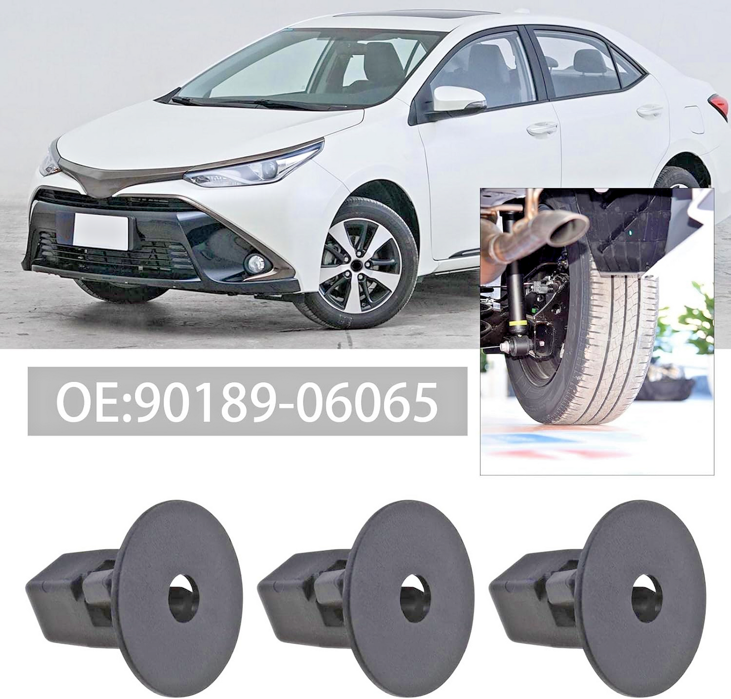 LEXUS Screw Grommet Fixing Clip Fastener Wheel Arch Splash Guard Trim Panel x10.14