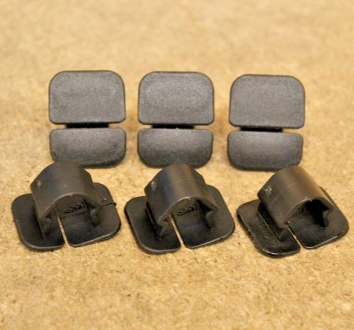 AUDI Bonnet Boot Insulation Sound Deadening Clips 8E0863727A Pcs A1 A3 A4 A6. x521