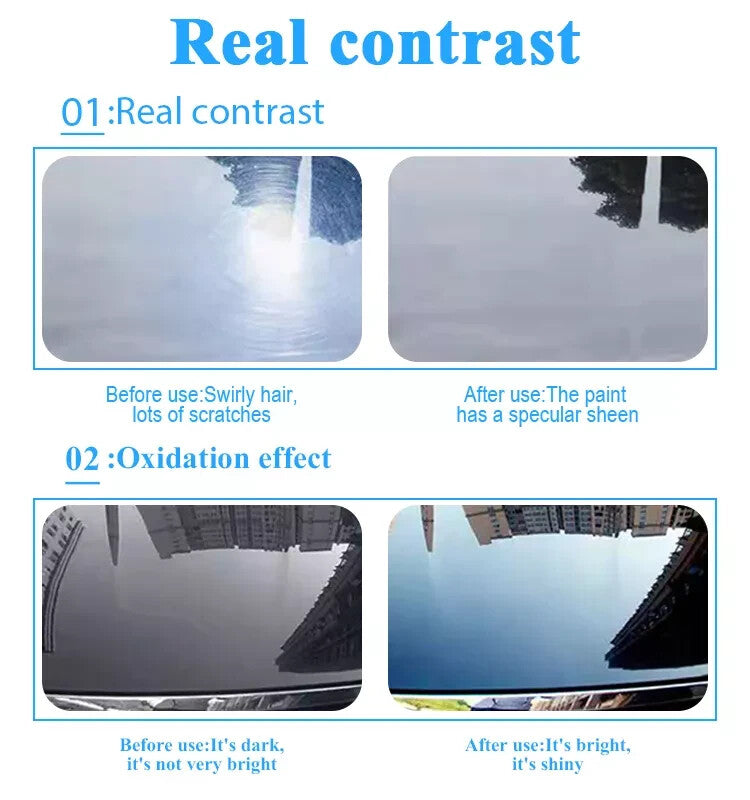 Car Polish Carnauba Wax & Crystal Plating Hard Sealing Lasting Protective Shine9