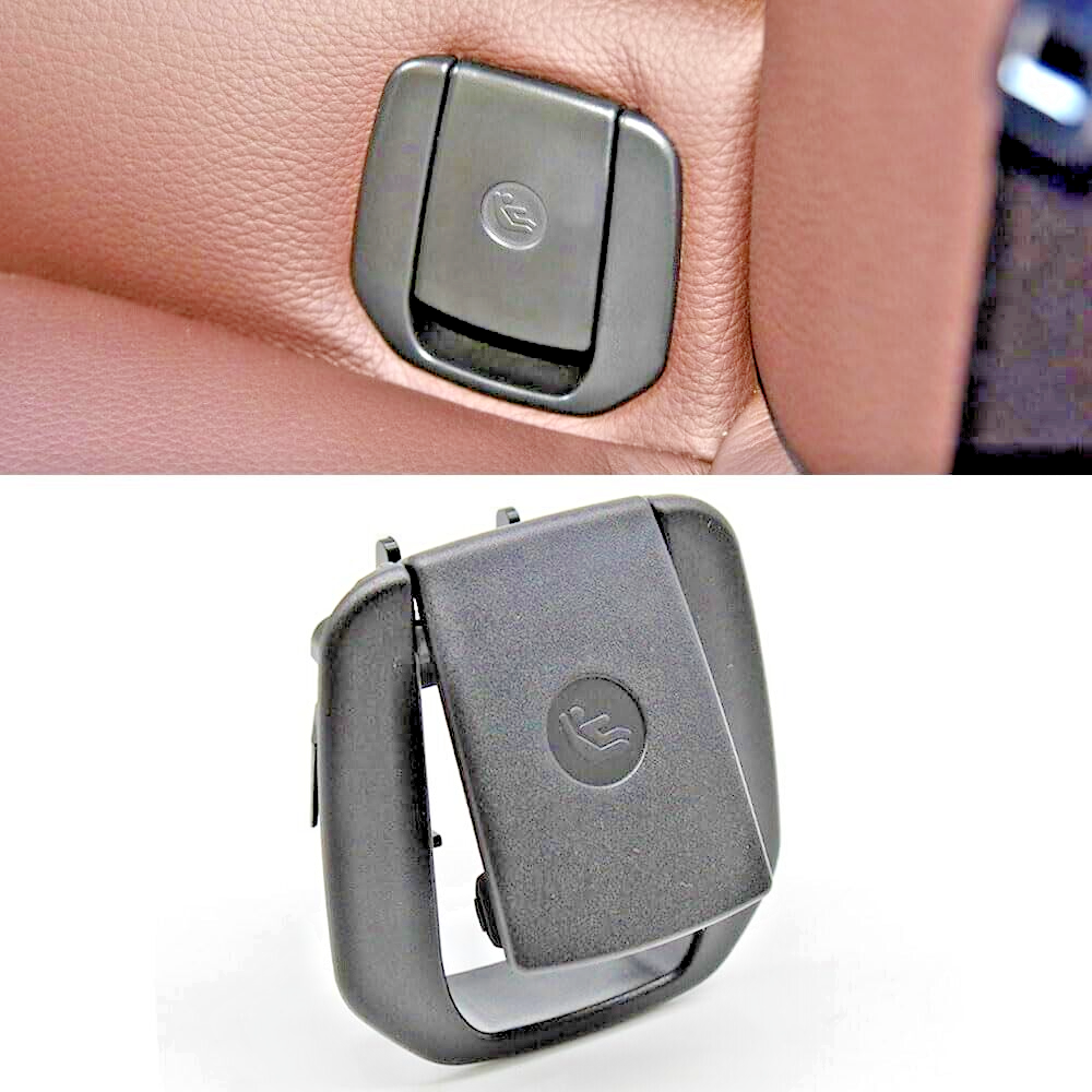 BMW Rear Child Seat Safety Isofix Mounting Cover Black Fits 1 2 3 Series Models.10