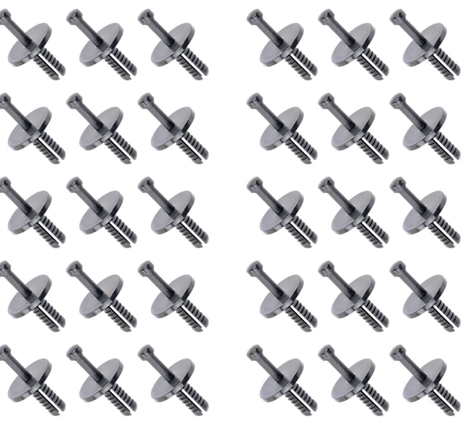 BMW Body Trim Expanding Rivet 51471919209 Qty 20 - 1 3 5 7 8 X5 X6 Series.16