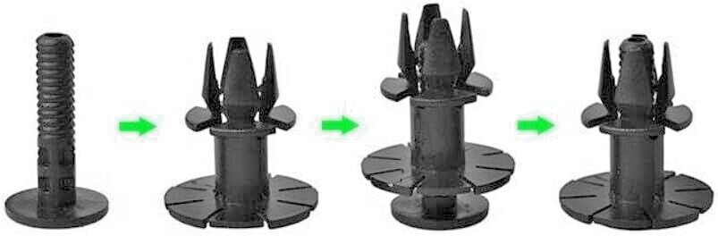 BMW Side Skirt Clips 1 2 3 4 5 6 7 8 series x3 x4 x5 x6 E F Chassis Qty of 109