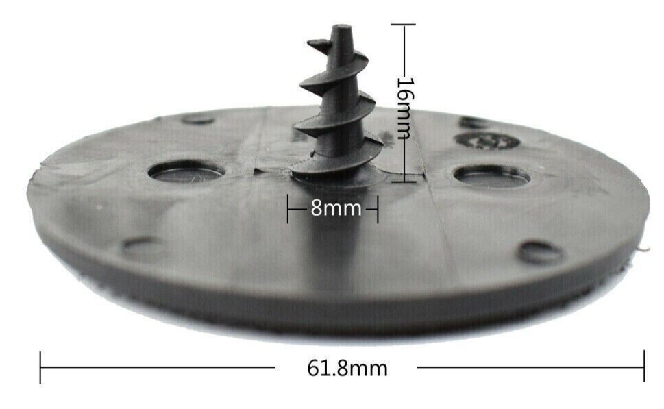 BMW Floor Mat Anchor Lock Screw Fastener Carpet Clip Fixing 51479171368 x44