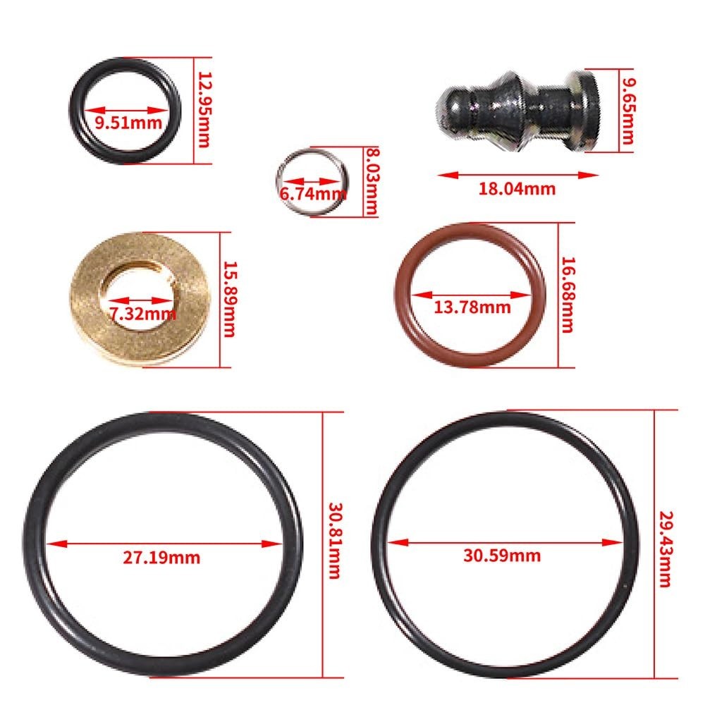 Diesel Injector Seal Fitting Kit VAG 1417010997 Bosch PDi TDi VW Audi Seat Skoda2