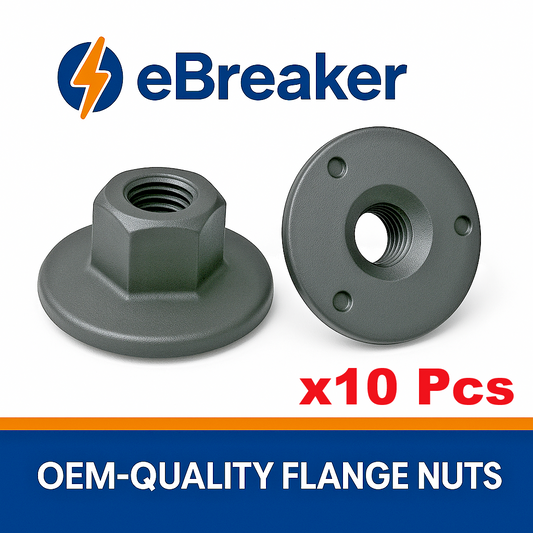 VAG Hex Head Threaded Plastic Nut 10mm Undertray wheel Arch Clip x10 #8E0825265C0