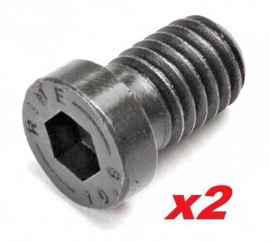 BMW Brake Disc Retaining Bolt x2 for M Power 1 2 3 4 5 6 X Series Cars0