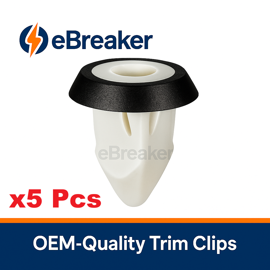 AUDI Bodywork Trim and Number Plate Fixing Grommet x5 Pcs A3,A4,A5, R8, Allroad0