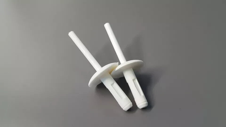 White Wheel Arch Flare & Trim Moulding Rivet Clips for BMW X5 X5M F15 F85 10 Pcs3