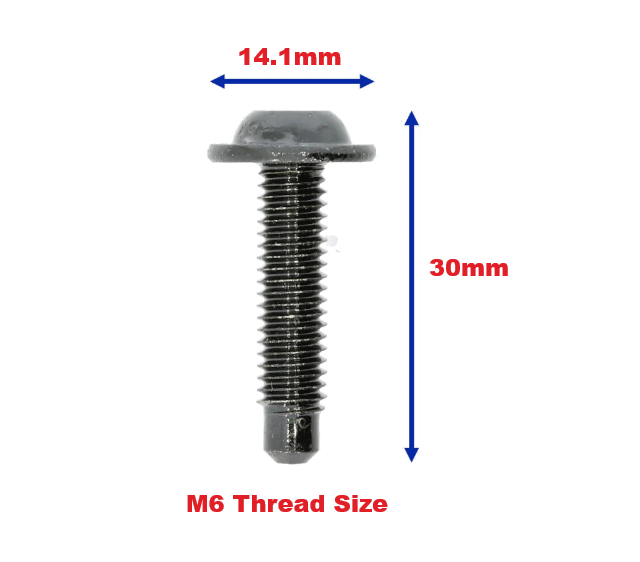 SKODA  Torx Bolt M6x30mm N90969901 - Fits VAG VW Audi Seat Skoda Bentley Pack 201