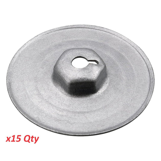 MINI Hex Head Heat Shield Press Stud Metal Washer 30mm Flange 07146949380 QTY 150