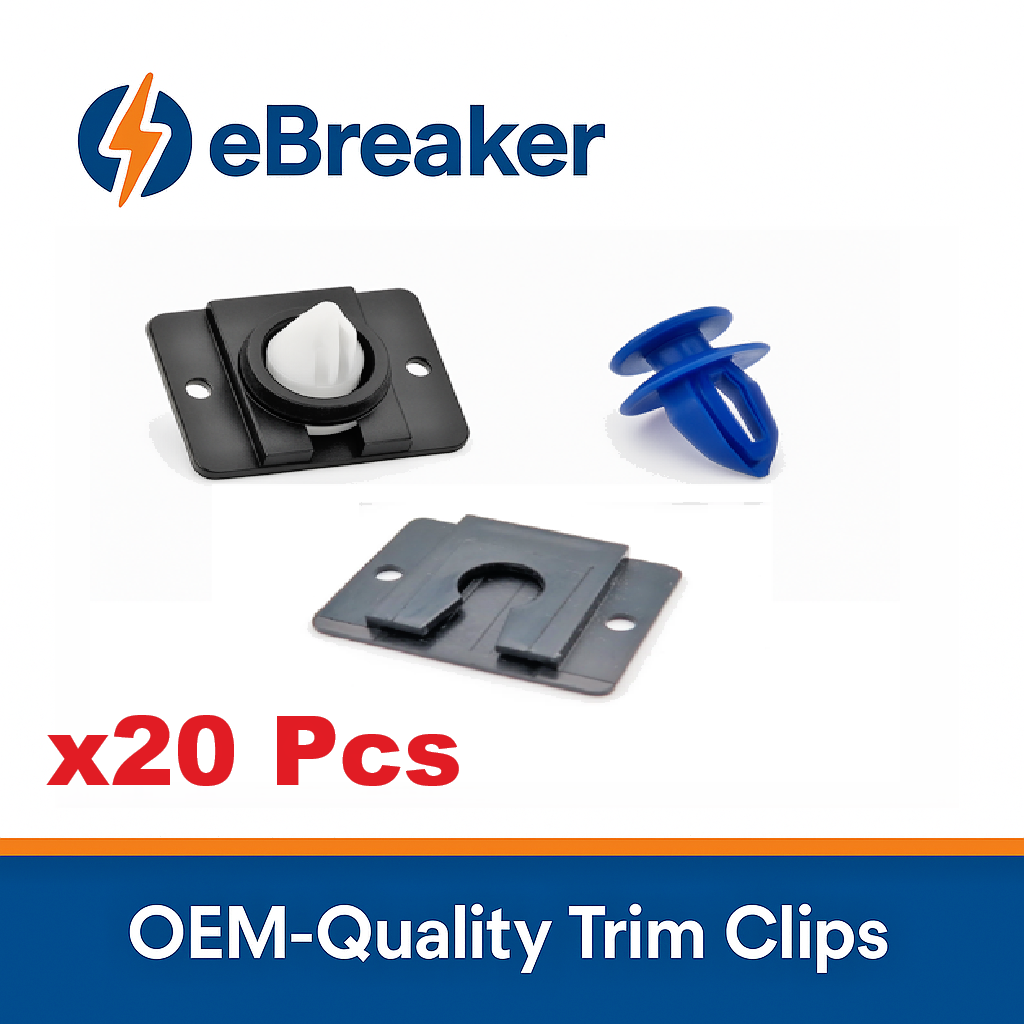 Universal Car & Van Door Card & Trim Panel Fixing Clips Stud Repair Plate - # 200
