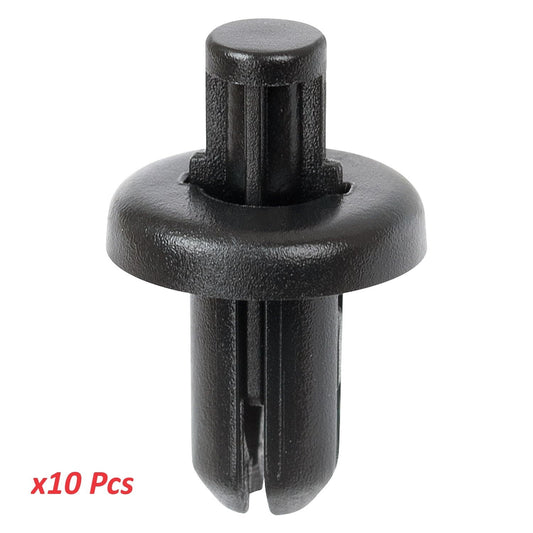 5mm Plastic Rivet Trim Clips x10 Honda Yamaha Suzuki Kawasaki Bike Fairing Panel0
