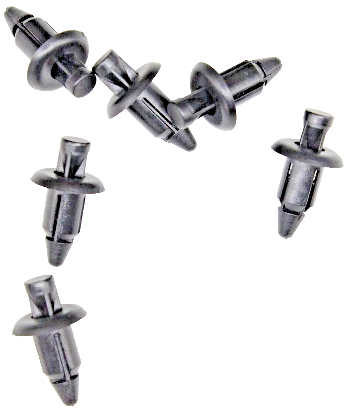 6mm Plastic Rivet Trim Clips x10 Honda Yamaha Suzuki Kawasaki Bike Fairing Panel12