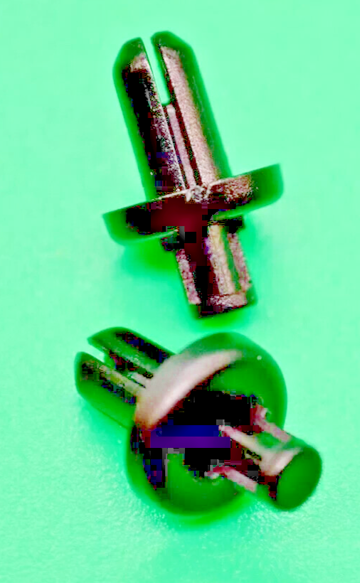 5mm Plastic Rivet Trim Clips x5 Wheel Arch Splash Gaurd, Exterior Interior Trim21