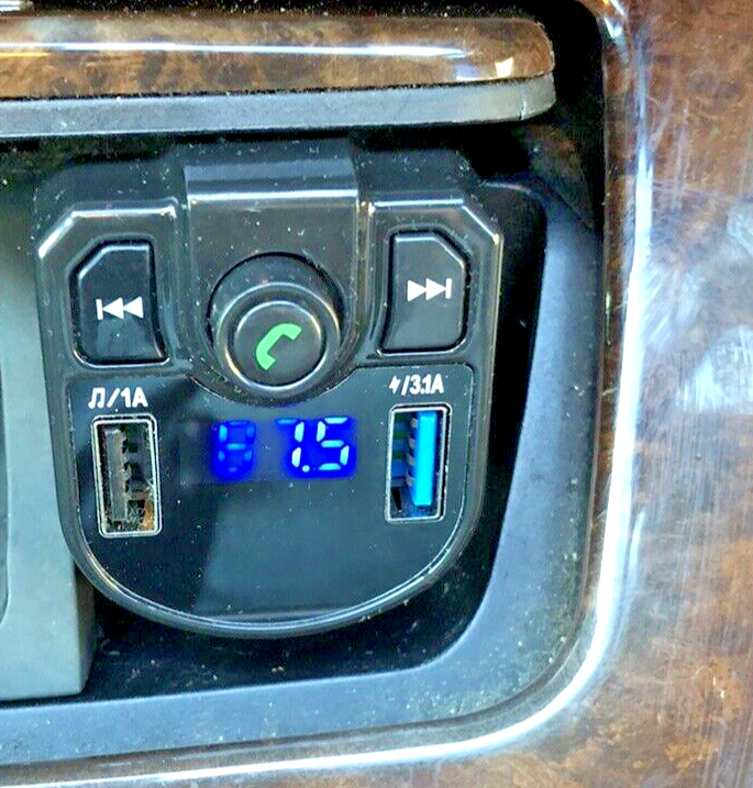 Bluetooth Hands-Free Car Kit with Dual USB Charger, FM Transmitter & MP3 Player11