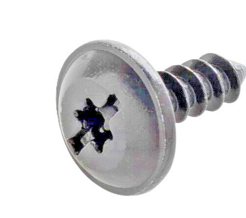SEAT Slot Head Metal Torx Screw Trim fixing Clip Self Tapping Bolt Black 20 Pcs11