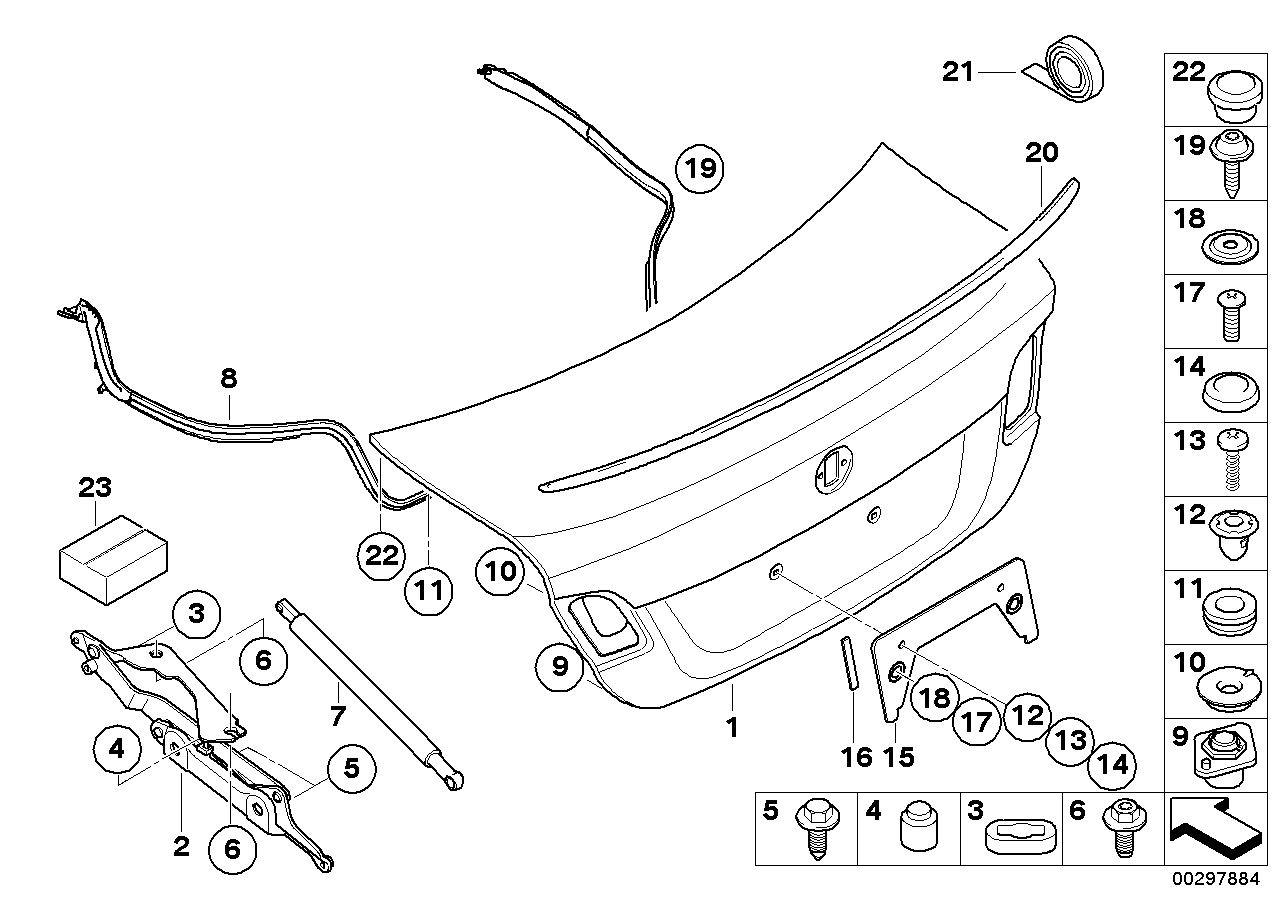 PORSCHE Bodywork Trim and Number Plate Fixing Grommet x10p 997 987 Macan Taycan.5