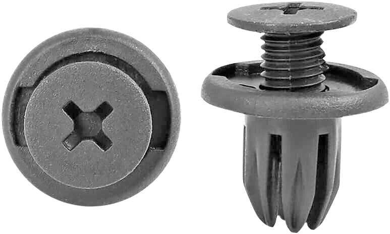 Mini Wheel Arch Liner Splash Guard Side Skirt Trim Expanding Clips R & F Series.15