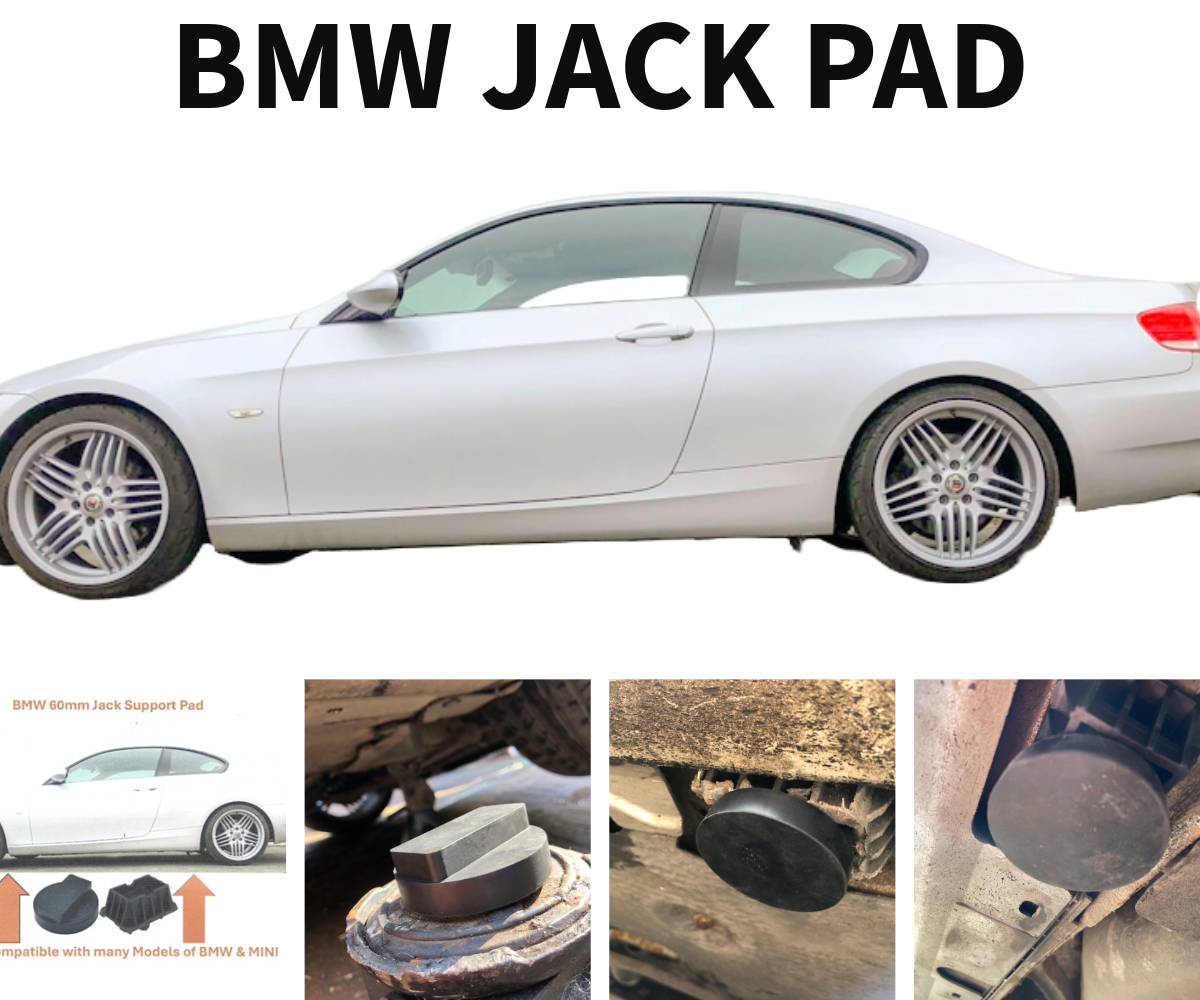 BMW Rubber Jacking Jack Pad Lift Adaptor - E46 E90 E91 E92 X1 X3 X5 F30 F31 F325