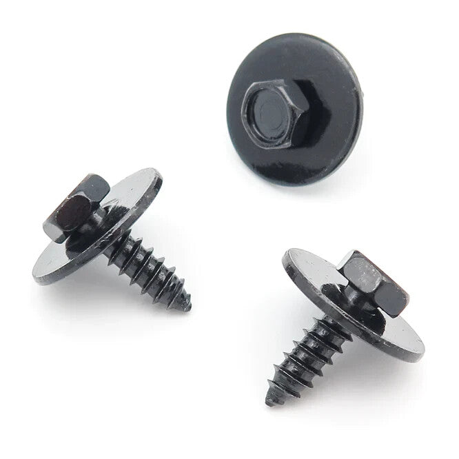 BMW Hex Screw with Washer Under-tray wheel arch Mounting Screw 07147129160 5pcs3