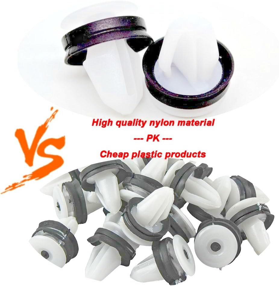 Trim Panel Fastener Clip & Rubber Seal Land Rover Interior & Exterior Use - 10pc11