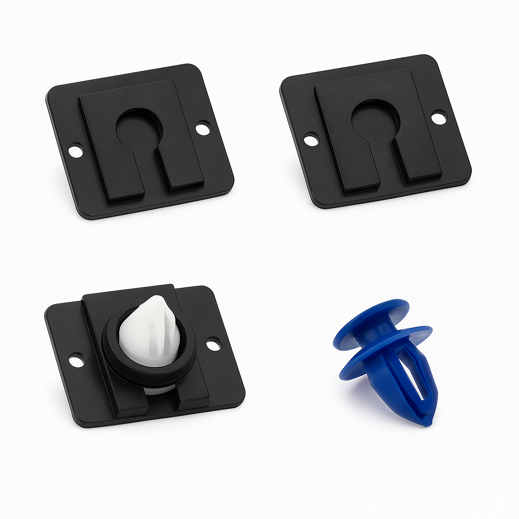 Universal Door Card Trim Clip Repair Plate - Stop Rattles & Secure Loose Trim 2015