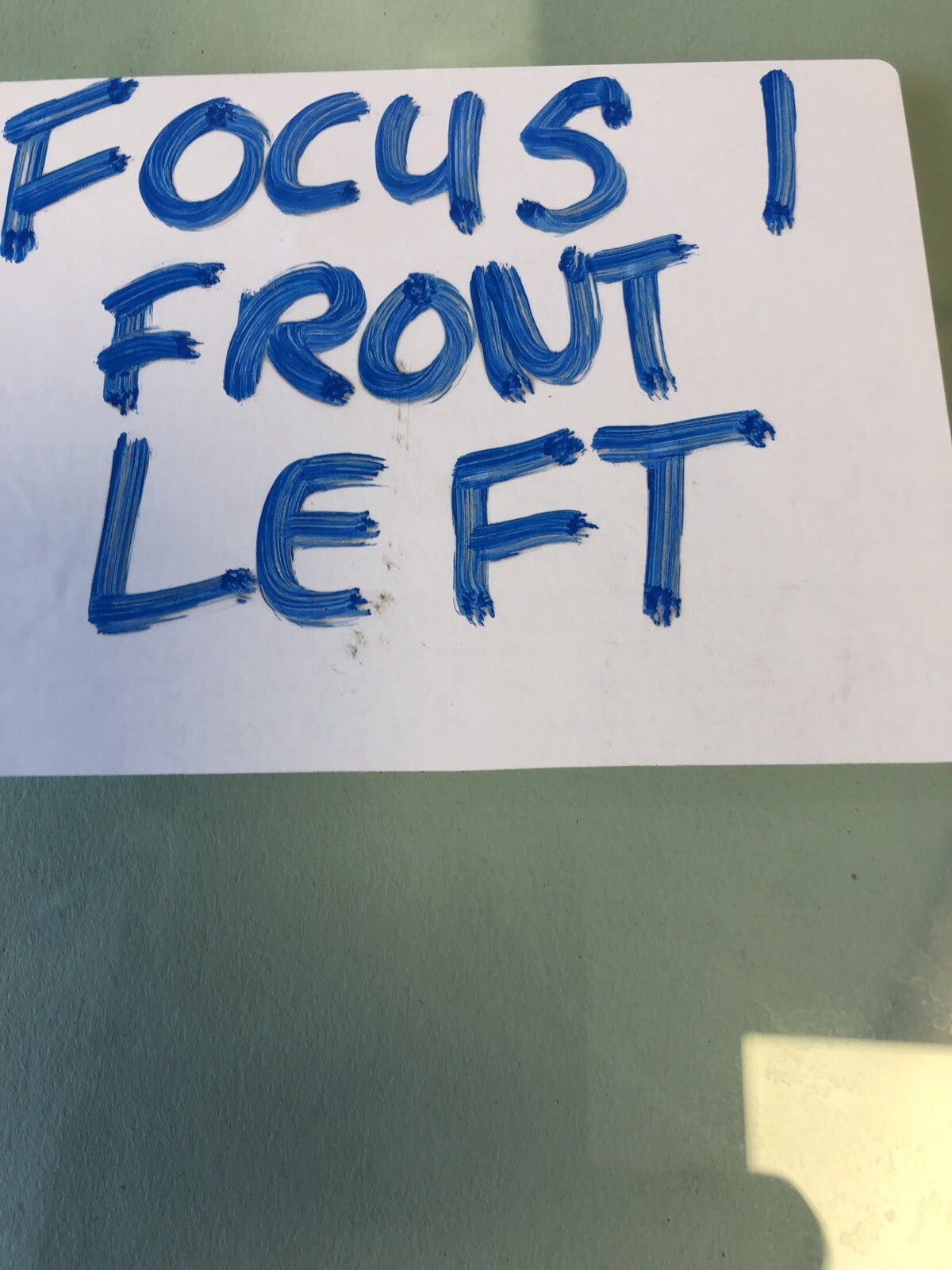 Ford Focus Mk1  Left Side Front Door Window Glass2