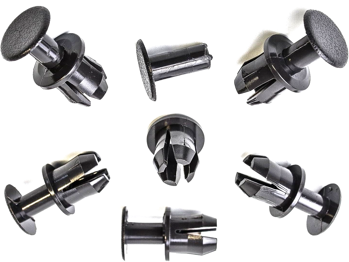 Mercedes Clips For Trim Body Panels Expanding Rivet Mounting Black Plastic - x5.2