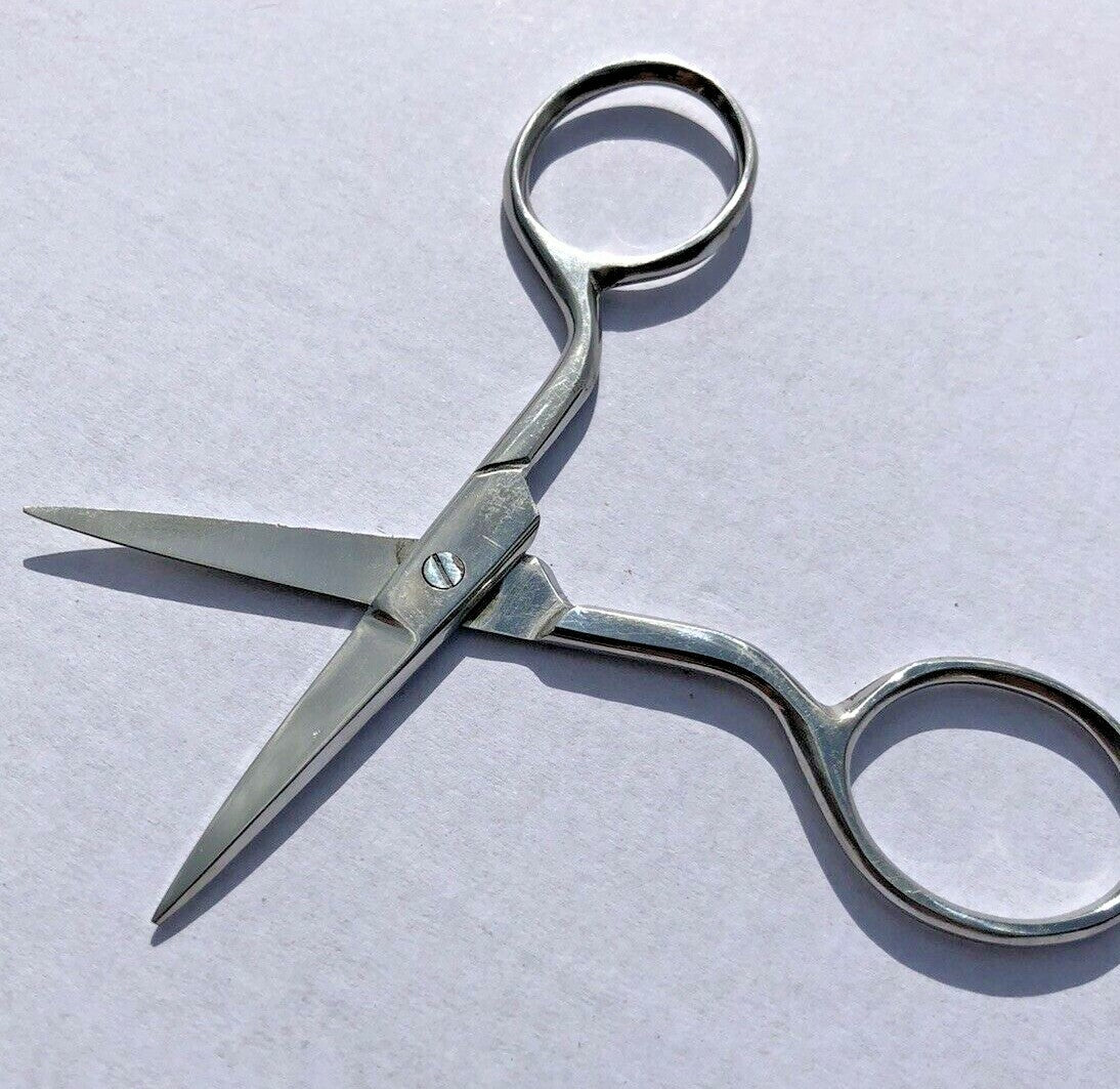 Professional Finger Toe Nail Scissors STRAIGHT TIP Stainless Steel Manicure 7