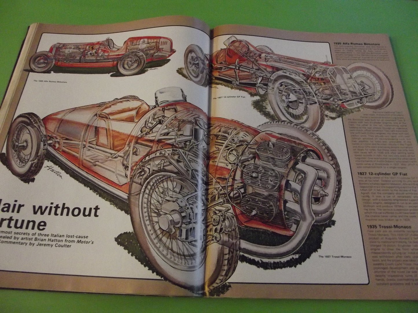 THOROUGHBRED AND CLASSIC CARS MAGAZINE NOVEMBER 1981 #C45