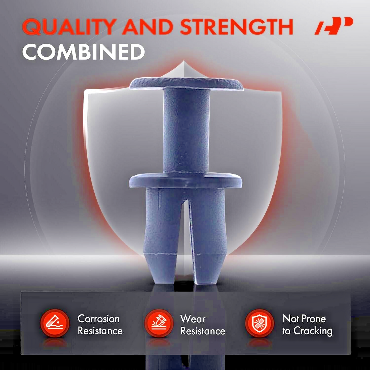 Mercedes Clips For Trim Body Panels Expanding Rivet Mounting Black Plastic - x208