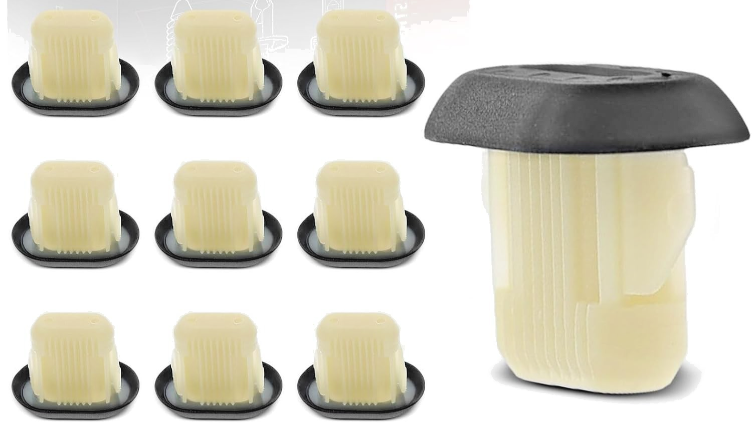 RENAULT Grommet Insert for Vehicle Bodywork Trim Fastening Clips 770308123 - X2011