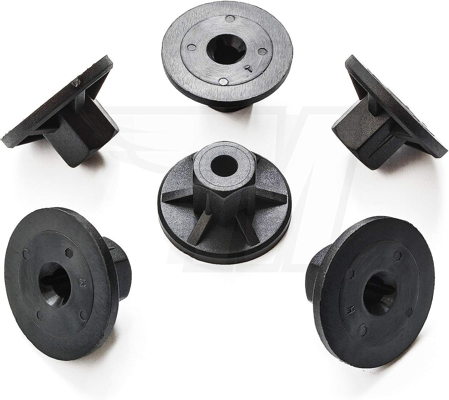 UNDERTRAY ARCH LINER SIDE SKIRT TRIM & BUMPER FIXING NUT VW N90757901 10Qty6