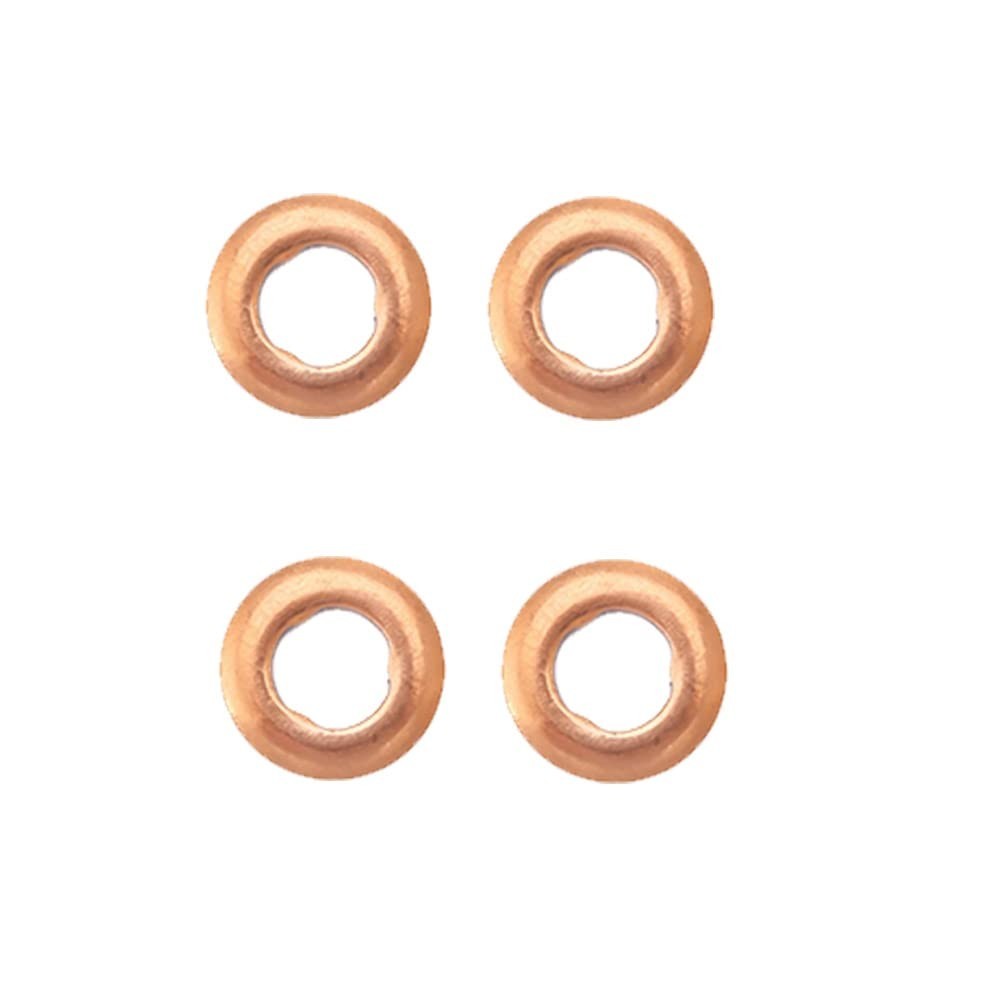 BMW Fuel Injector Copper Washer Seal Set  Diesel M57 N57 B57 Engine 6Pc 224715612