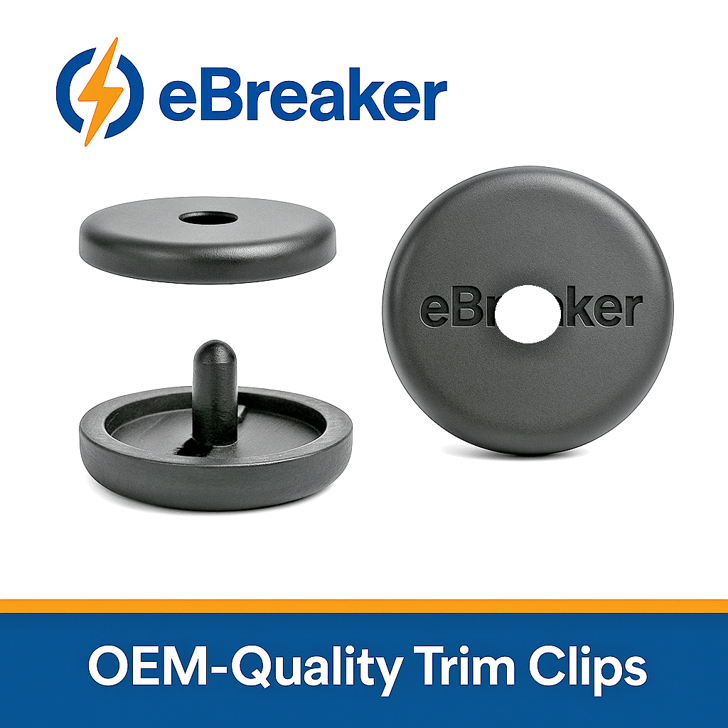 Seat Belt Buckle Stopper Black Adjuster Button Universal Fitment 5 sets = 10Pcs.9