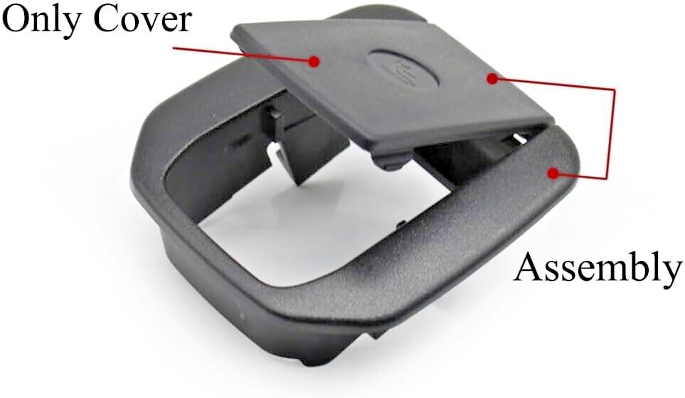 BMW Isofix Cover Black Fits F20 F21 F22 F23 F30 F31 F32 F34 F8719