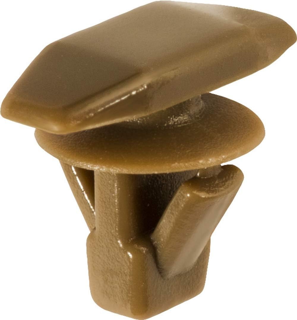Mitsubishi Weatherstrip Rubber Seal Retaining Trim Clip Brown MU481027 Pack 15pc15
