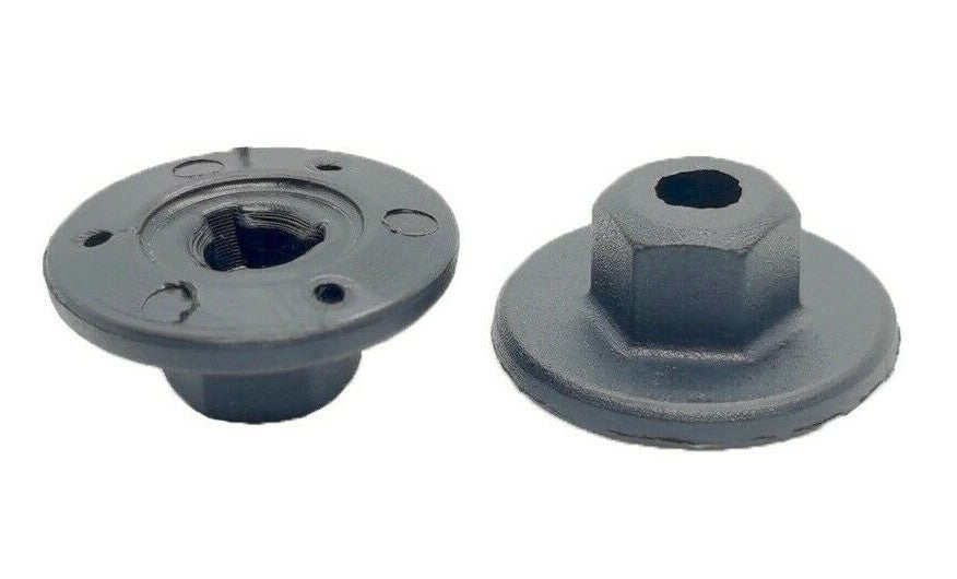 Universal 10mm Hex Head Plastic Flanged Nuts 15pk Arch Liner Splash Shield Trim.4