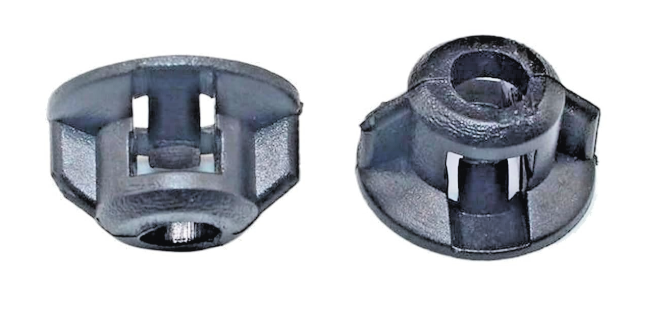 LEXUS Wheel Arch Liner Fixing Clip Plastic Wing Nut Black Prius Rav 4 C-HR 5 Pcs17