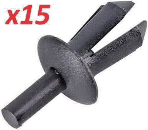 Plastic Rivet & Trim Clip | BMW Wheel Arch Liner Splash Panel Fastener 5mm 15 Pc0