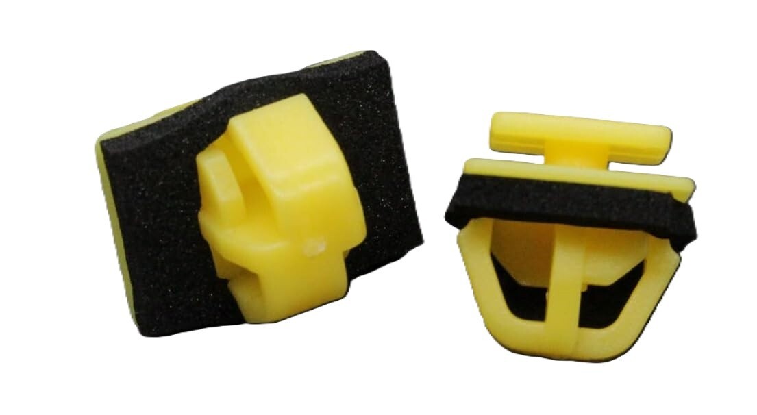 Kia Hyundai Exterior Body Side Moulding Trim Skirt Cover Clip Yellow X15 Pcs10