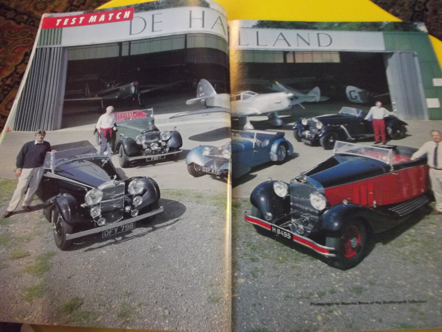 CLASSIC CARS MAGAZINE JANUARY 1993 #c34