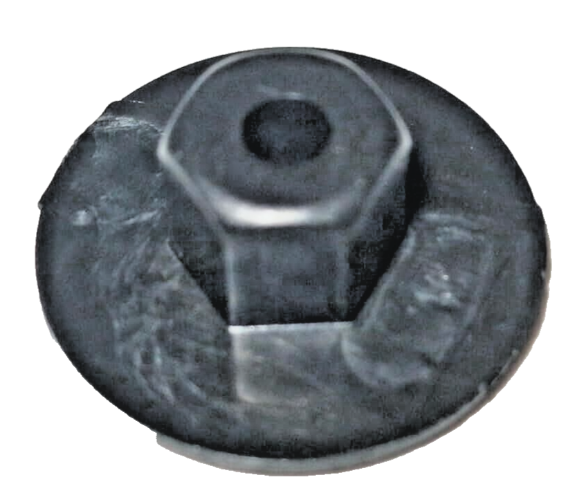 10mm Hex Head Plastic Flange Nut. x10 pc Arch Liner Splash Guard Under body Tray4
