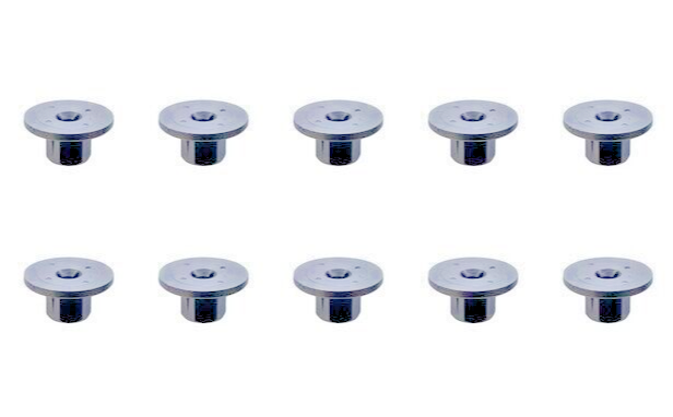 UNDERTRAY ARCH LINER SIDE SKIRT TRIM & BUMPER FIXING NUT VW AUDI N90757901 5Qty.10