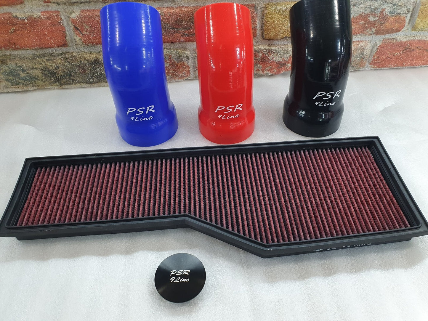 Porsche 997 Performance Induction Upgrade Air Filter & Resonator Box Kit RED2