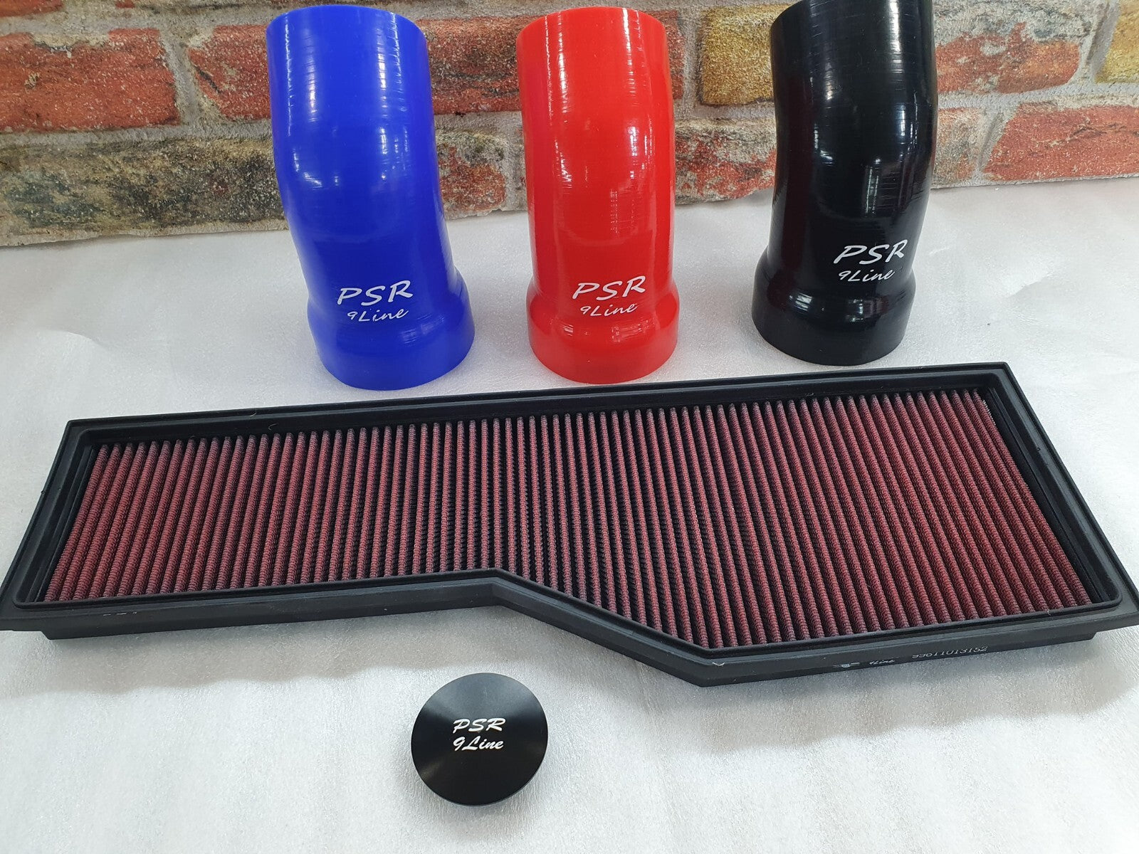 Porsche 997 Performance Induction Upgrade Air Filter & Resonator Box Kit RED2