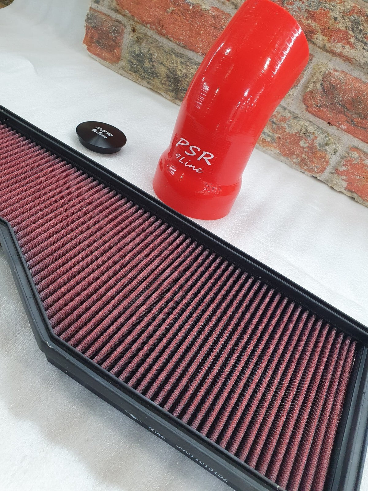Porsche 997 Performance Induction Upgrade Air Filter & Resonator Box Kit RED4